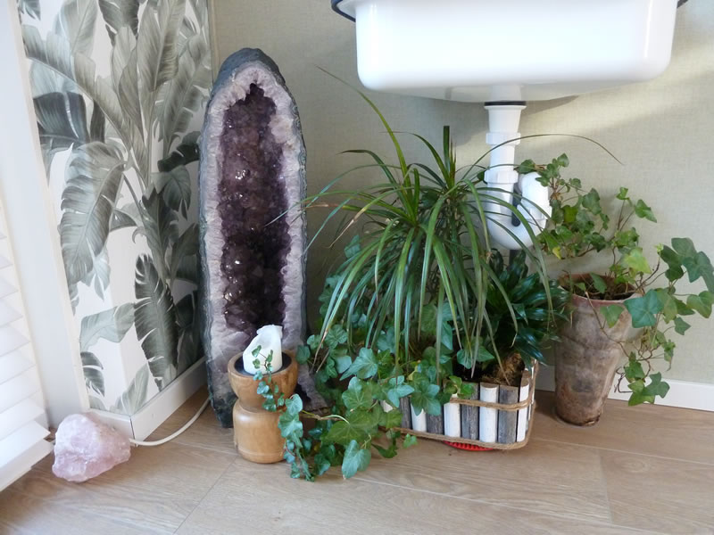 Meditatie met geode